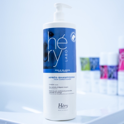 Après-shampooing pour Chien - Poils blancs - Héry ambiance