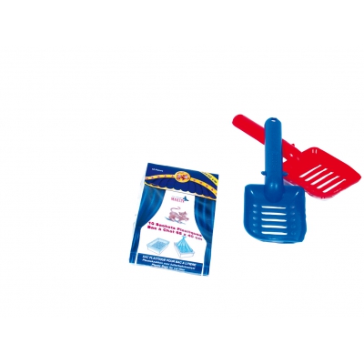 Bac à litière - 10 sachets avec lien pour bac à chat