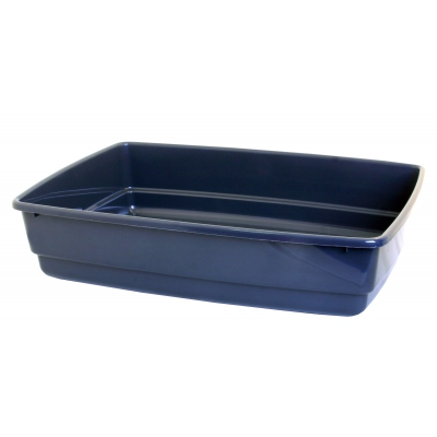 Bac à litière - bac à chat sans rebord