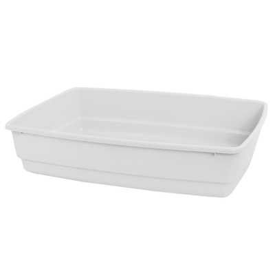 Bac à litière - bac à chat sans rebord