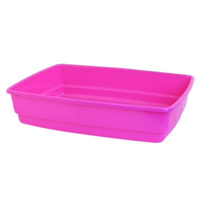 Bac à litière - bac à chat sans rebord