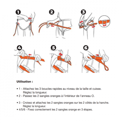Baudrier Canicrosseur