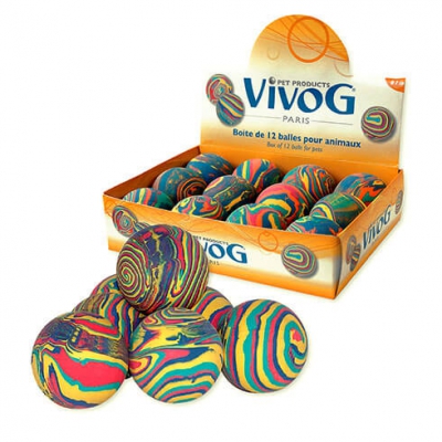 Boite de jouets pour chien - Vivog - 12 balles