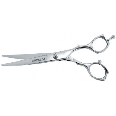 Ciseaux de toilettage courbes dpécial creux XP601 - professionnels - Optimum Japan Style Spécifique - 17 cm