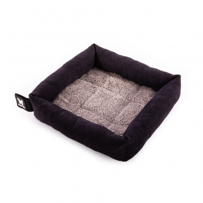 Corbeille damier - Doudouzen - Marron 2