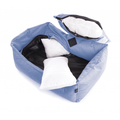 Corbeille domino - Collection Croisette - Image - Bleu