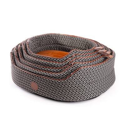 Corbeille ovale pour chien - Avenue Montaigne - Lot de 5 corbeilles