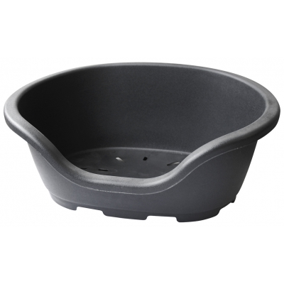 Corbeille plastique - Noir