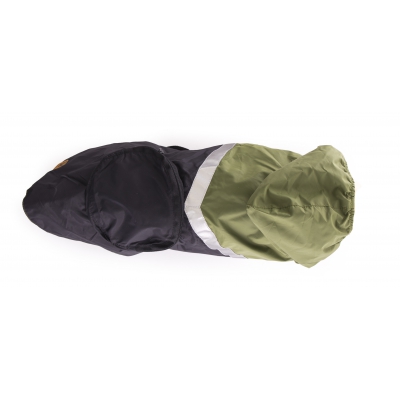 Coupe-vent - Imperméable Pocket - Kaki/ Noir 