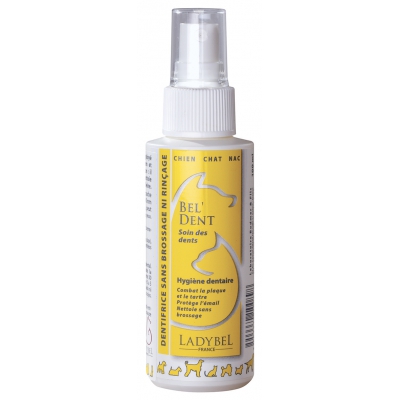 Dentifrice BEL' DENT pour chien et chat - Ladybel
