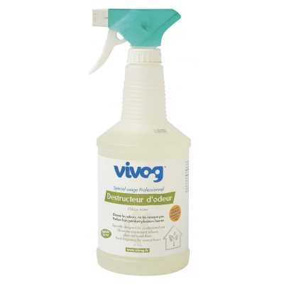 Destructeur d'odeurs thé vert - 750ml - Vivog