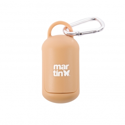 Distributeur sacs à crottes - jaune