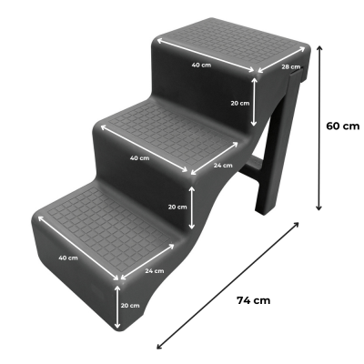 Escalier pour baignoire de toilettage 7