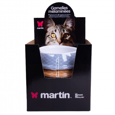 Gamelles mélaminées - Collection Japan - pour chat - 150ml