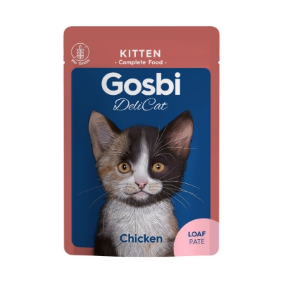 Gosbi delicat chat stérilisé au poulet loaf 70 g x16