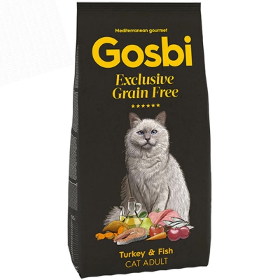 Gosbi  Exclusive Grain Free  Turkey & Fish Cat Adult