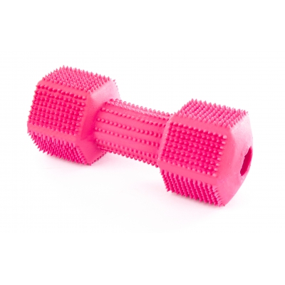 Haltère avec picot latex