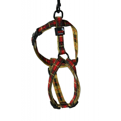 Harnais pour chien - Scotland rouge