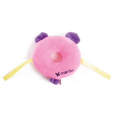 Jouet peluche pour chien - Cochon donut 1