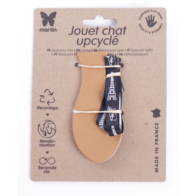 Jouet pour chat upcyclé - Christophe pack