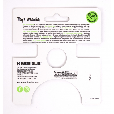 Jouet pour chien - balles de tennis - balle corde - Lot de 4