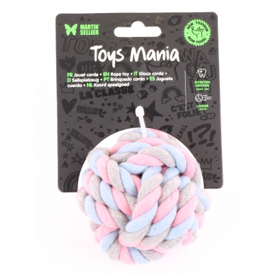 Jouet pour chien - Lot de 4 balles coton