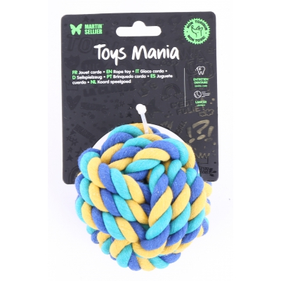 Jouet pour chien - Lot de 4 balles coton