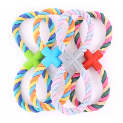 Jouet pour chien - Lot de 4 cordes super 8