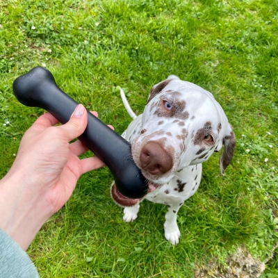 Jouet Rubb'n'Black os noir - XL - 22 cm 6