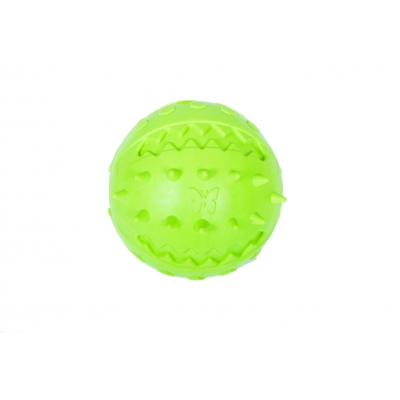 Jouet Rubb'n'Dental spécial dent - balle picots - 7 cm 