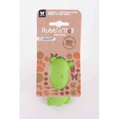 Jouet Rubb'n'Roll flottant - cluster vert - 10 cm 