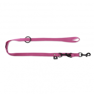 Laisse de dressage 3 positions pour chien - rose 2