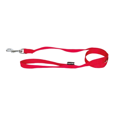 Laisse en nylon rouge pour chien 1