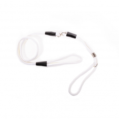 Laisse présentation  ronde blanc