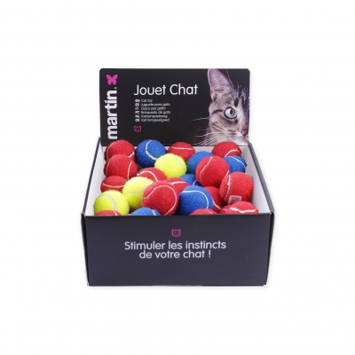 Lot de jouets pour chat - balles de tennis 7