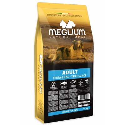 Méglium Truite&Riz pour chien - 14kg