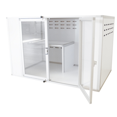 Module elevage chat : caisse de mise bas, de pension ou d infirmerie pour chat ouvert