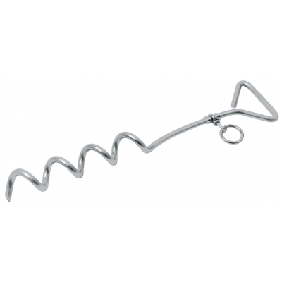 Piquet d'attache "Tire bouchon"