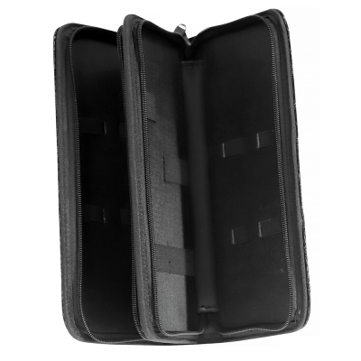 Pochette noire pour ciseaux et peignes - Diamant Noir