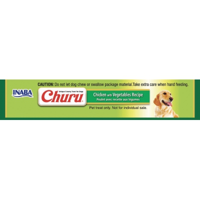 Purée CHURU au Poulet pour Chien  - Saveur Poulet et Légumes