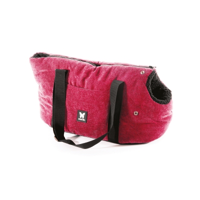 Sac de transport couchette violet pour chien - Elégante