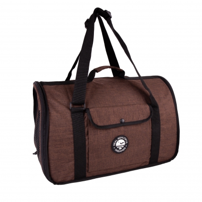 Sac de transport tunnel - Collection Real Dreamer - Marron/Orange