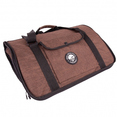Sac de transport tunnel - Collection Real Dreamer - Marron/Orange