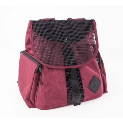 Sac ventral - Collection Croisette - Rouge profond