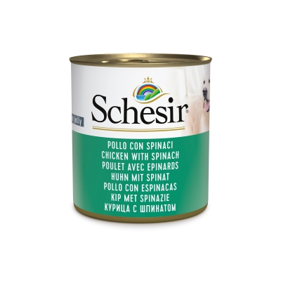 Schésir 285g Poulet épinards  Chien en gelée