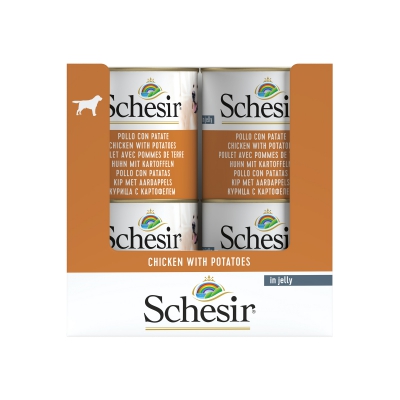 Schésir 285g Poulet pommes de terre  Chien en gelée
