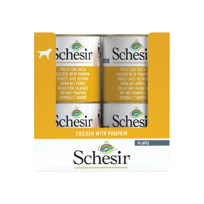 Schésir 285g Poulet potiron  Chien en gelée