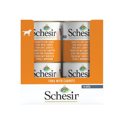 Schésir 285g Thon carottes  Chien en gelée