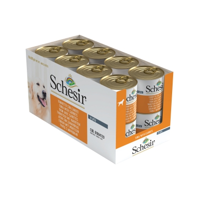 Schésir 285g Thon carottes  Chien en gelée