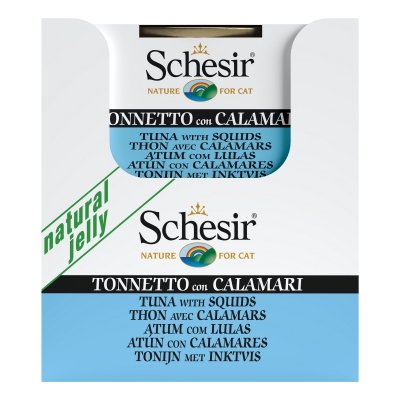 Schésir 85g Thon calamars  Chat en gelée